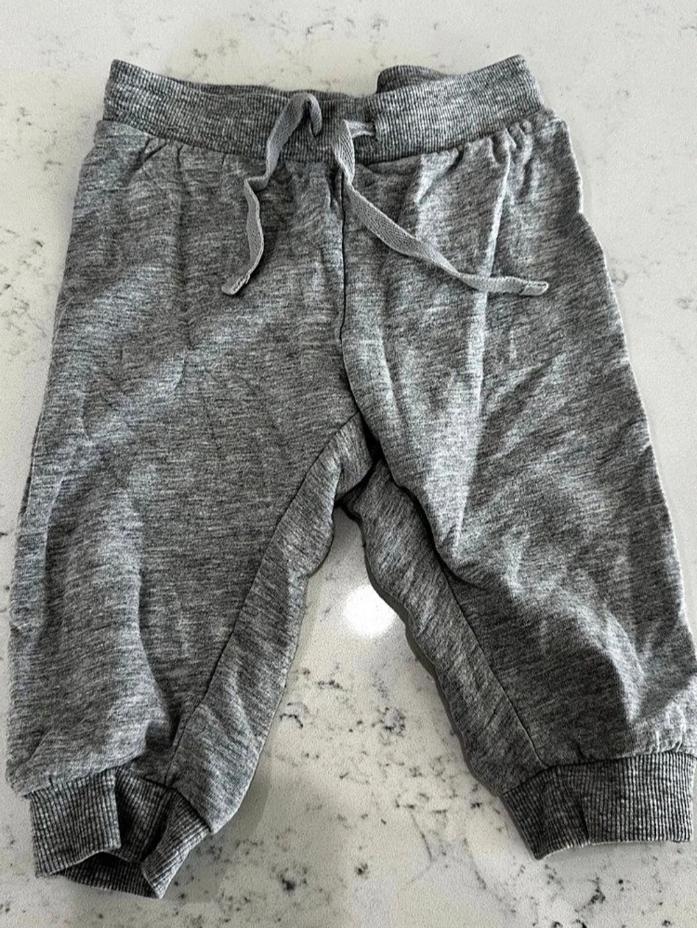 H&M Organic Cotton Joggers Gray Baby 12M